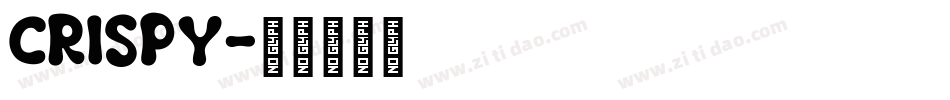 CRISPY字体转换