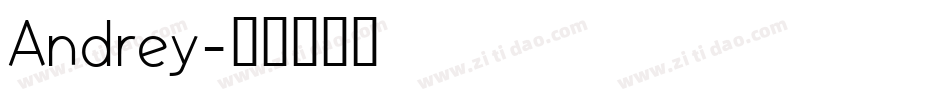 Andrey字体转换