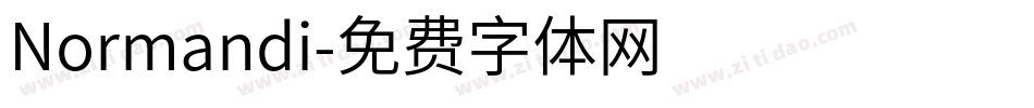 Normandi字体转换