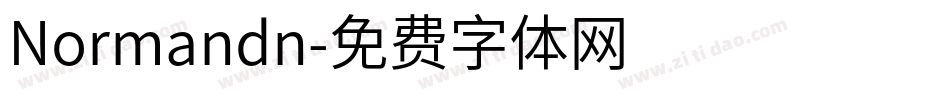 Normandn字体转换
