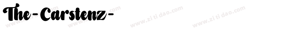 The-Carstenz字体转换