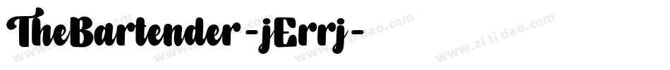 TheBartender-jErrj字体转换