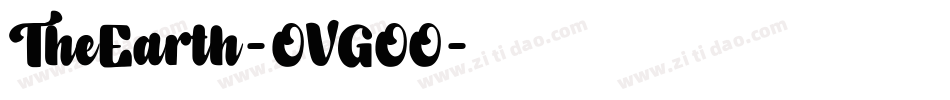 TheEarth-OVGOO字体转换 TheEarth-OVGOO字体转换