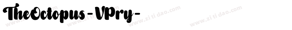 TheOctopus-VPry字体转换