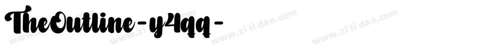 TheOutline-y4qq字体转换