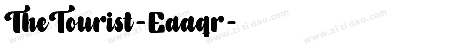 TheTourist-Eaaqr字体转换