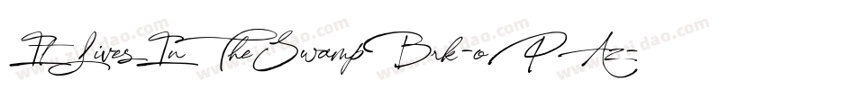 ItLivesInTheSwampBrk-oPAz字体转换
