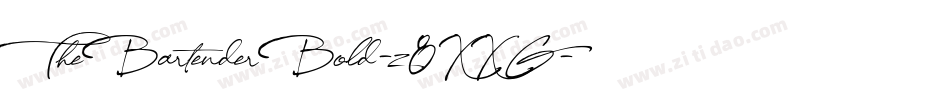 TheBartenderBold-z8XXG字体转换 TheBartenderBold-z8XXG字体转换