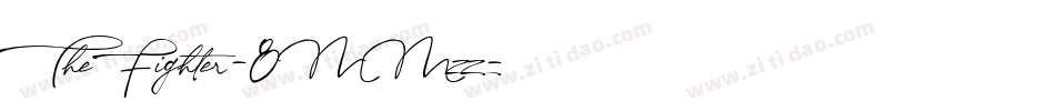 TheFighter-8MMzz字体转换 TheFighter-8MMzz字体转换