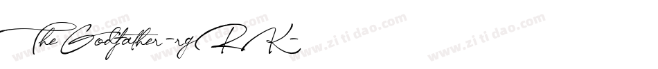 TheGodfather-rgRK字体转换 TheGodfather-rgRK字体转换