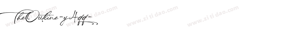 TheOutline-y4qq字体转换