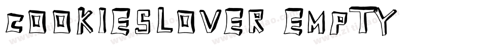 CookiesLover-Empty字体转换