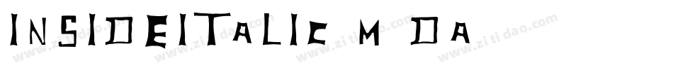 InsideItalic-m7Da字体转换