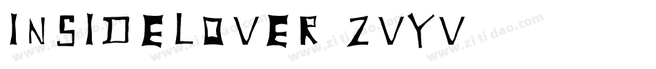 InsideLover-ZVyV8字体转换