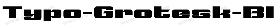 Typo-Grotesk-Black字体转换