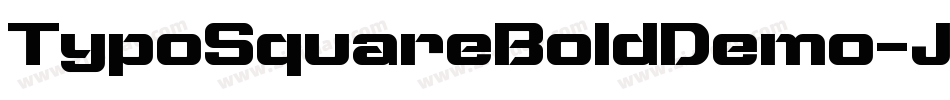TypoSquareBoldDemo-JMwo字体转换