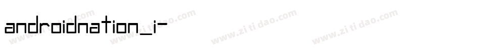 androidnation_i字体转换