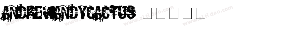 AndrewAndyCactus字体转换