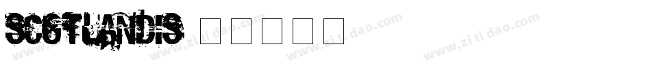 Scotlandis字体转换