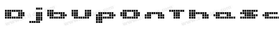 DjbUpOnTheScoreboard-2qX8字体转换