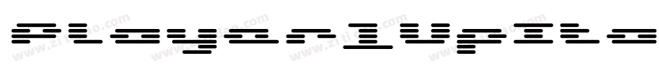 Player1UpItalic-YRD8字体转换 Player1UpItalic-YRD8字体转换