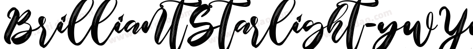 BrilliantStarlight-ywYw2字体转换