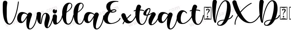 VanillaExtract-DXD1字体转换