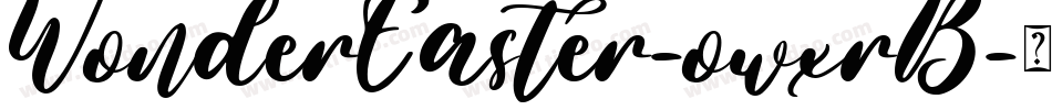 WonderEaster-owxrB字体转换