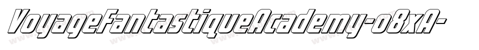 VoyageFantastiqueAcademy-o8xA字体转换