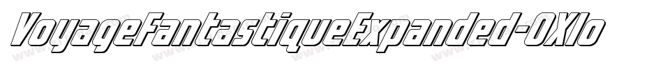 VoyageFantastiqueExpanded-0Xlo字体转换