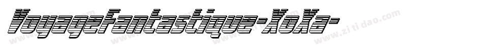 VoyageFantastique-XoXa字体转换 VoyageFantastique-XoXa字体转换