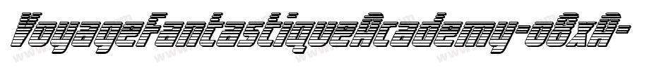 VoyageFantastiqueAcademy-o8xA字体转换
