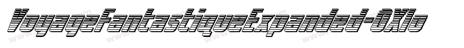 VoyageFantastiqueExpanded-0Xlo字体转换