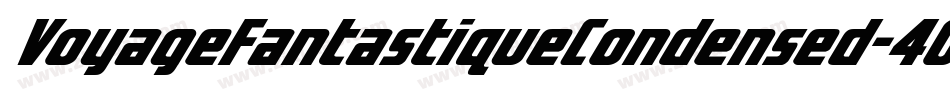 VoyageFantastiqueCondensed-40y6字体转换