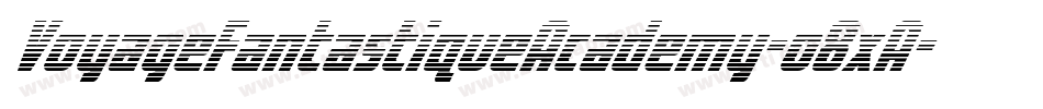 VoyageFantastiqueAcademy-o8xA字体转换