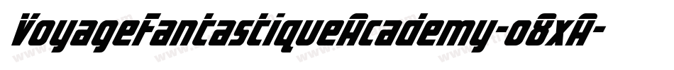 VoyageFantastiqueAcademy-o8xA字体转换