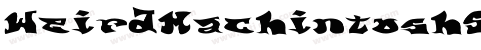 WeirdMachintoshSymbolsRegular-VB3B字体转换