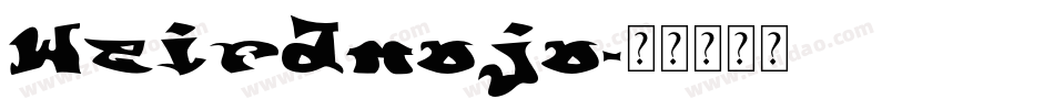 Weirdmojo字体转换