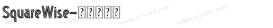 SquareWise字体转换