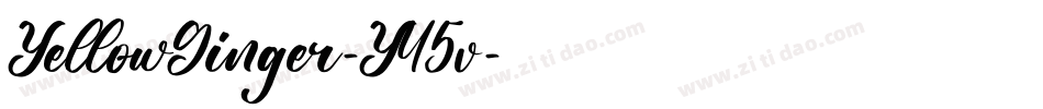 YellowGinger-Y45v字体转换