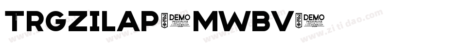 TrgZilap-MwBv字体转换
