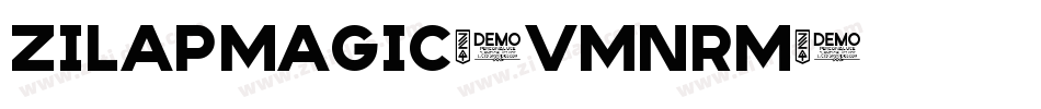 ZilapMagic-vmnRM字体转换
