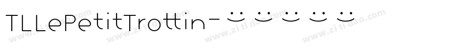 TLLePetitTrottin字体转换