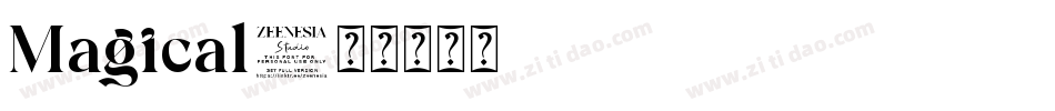 Magical字体转换
