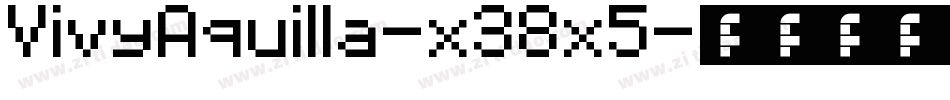 VivyAquilla-x38x5字体转换