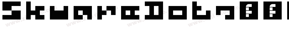 SkwareDots字体转换