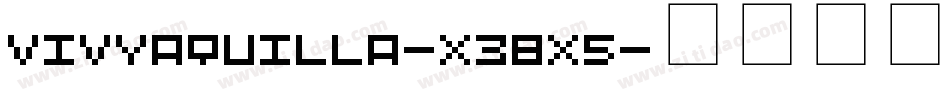 VivyAquilla-x38x5字体转换