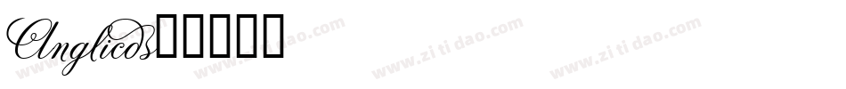 Anglic字体转换