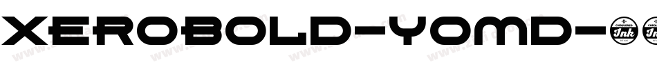XeroBold-y0Md字体转换