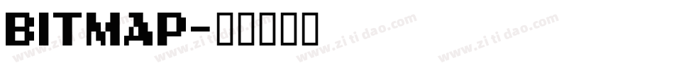 BITMAP字体转换